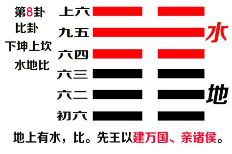 水地比命卦|易经第八卦比卦详解